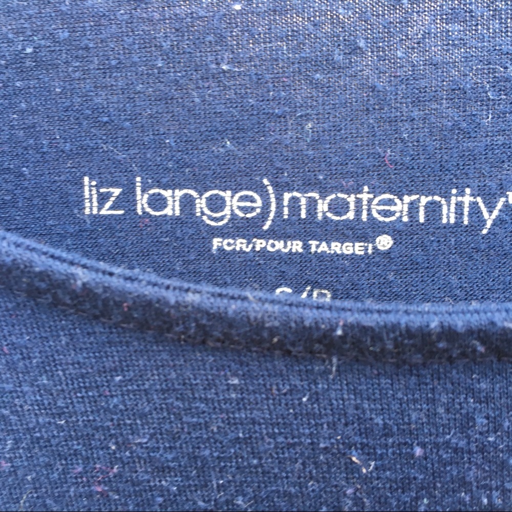 Motherhood Maternity Dress pink orange large blue - Picture 3 of 6